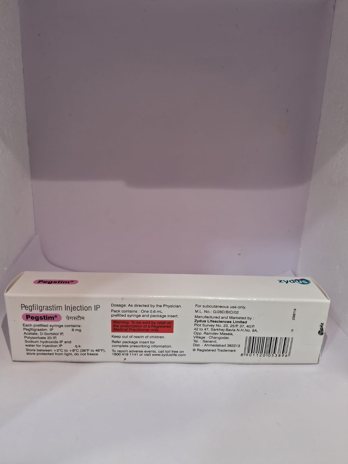 Pegfilgrastim Injection I.P. - Image 2