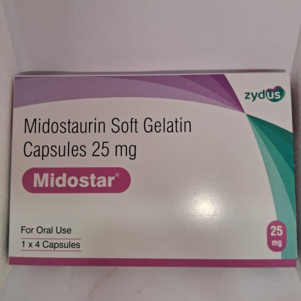 Midostaurin Soft Gelatin Capsules 25 mg