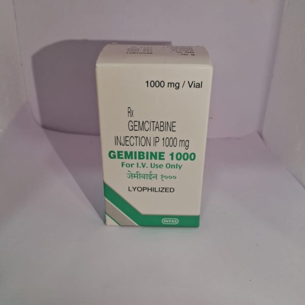 Gemcitabine Injection I.P. 1000 mg