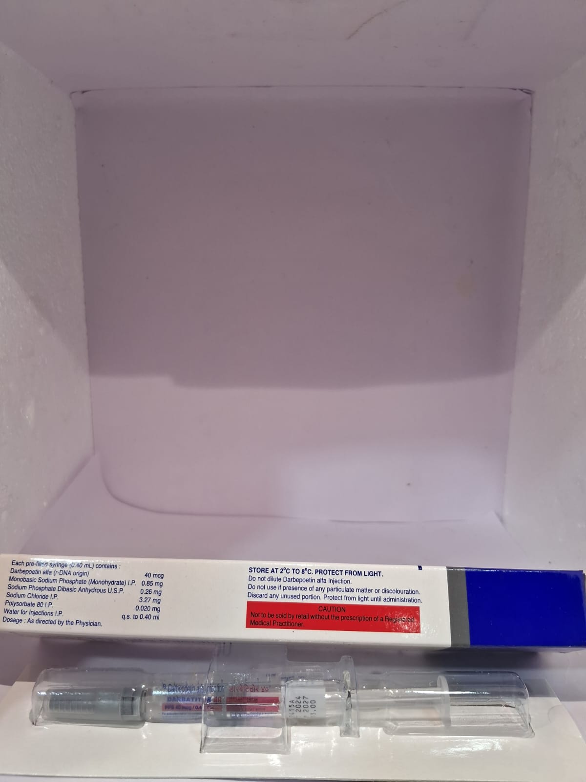 Darbepoetin Alfa Injection - Image 3