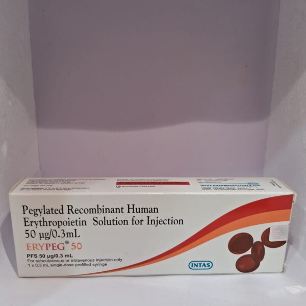 Pegylated Recombinant Human Erythropoietin Solution for Injection 50 µg/0.3 mL